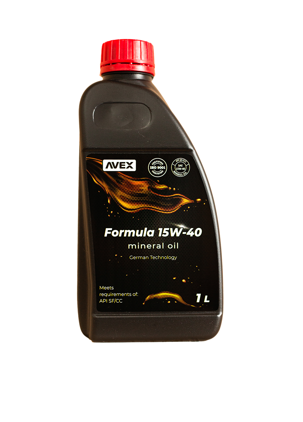 Олива моторна AVEX FORMULA 15W-40, API SF/CC, 1л